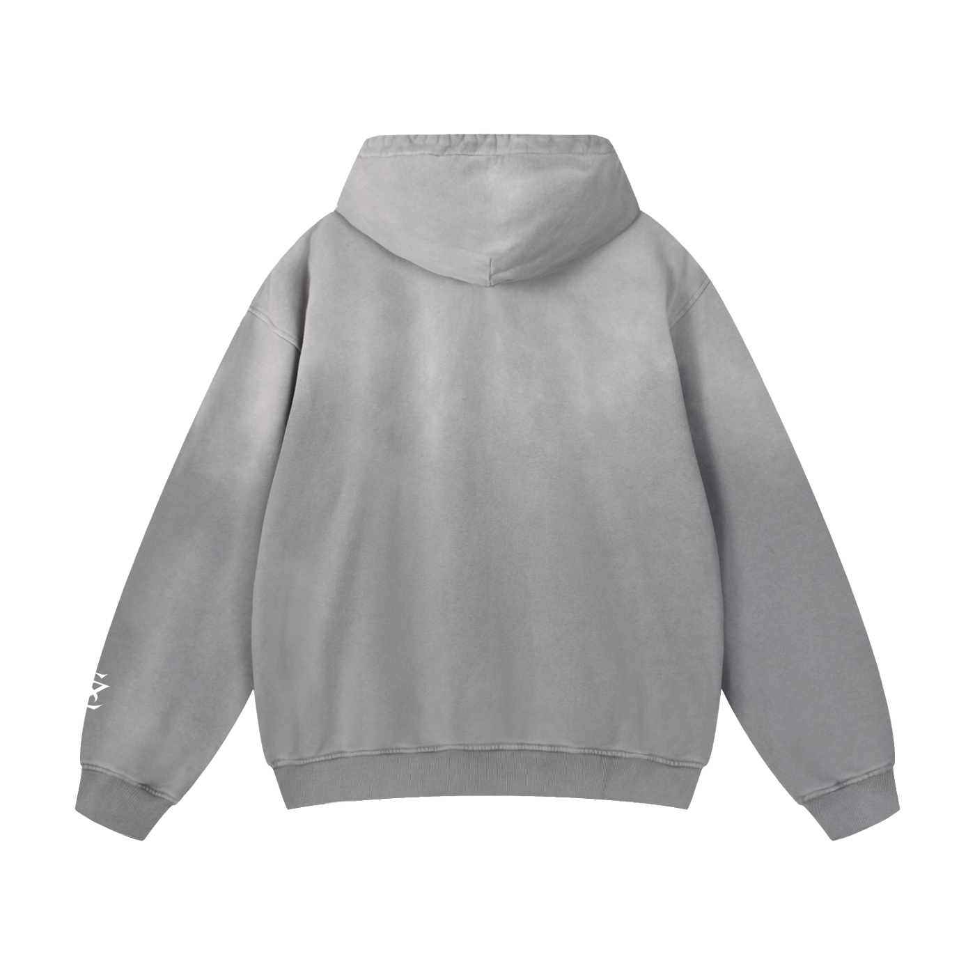 Surzy 100% Cotton Sunfade oversized hoodie (Grey)