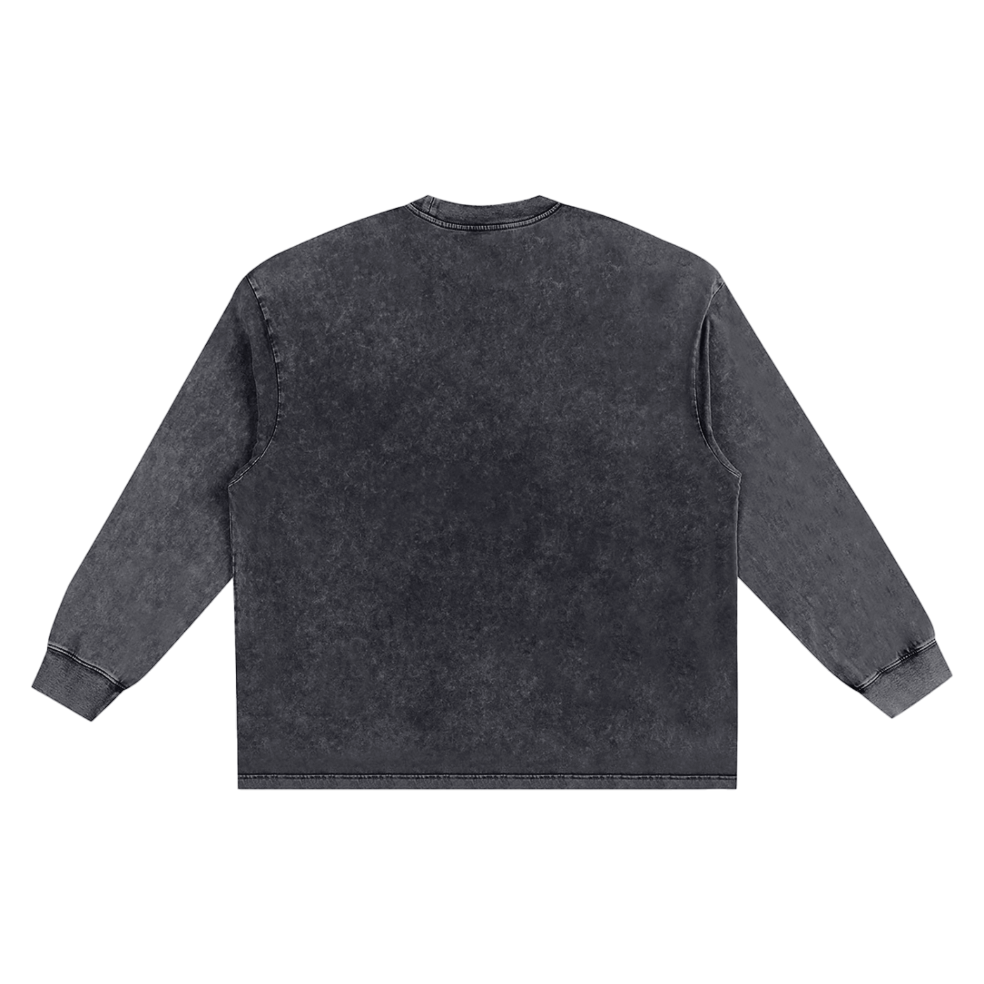Surzy Snow Washed 100% Cotton Long Sleeve (Black)