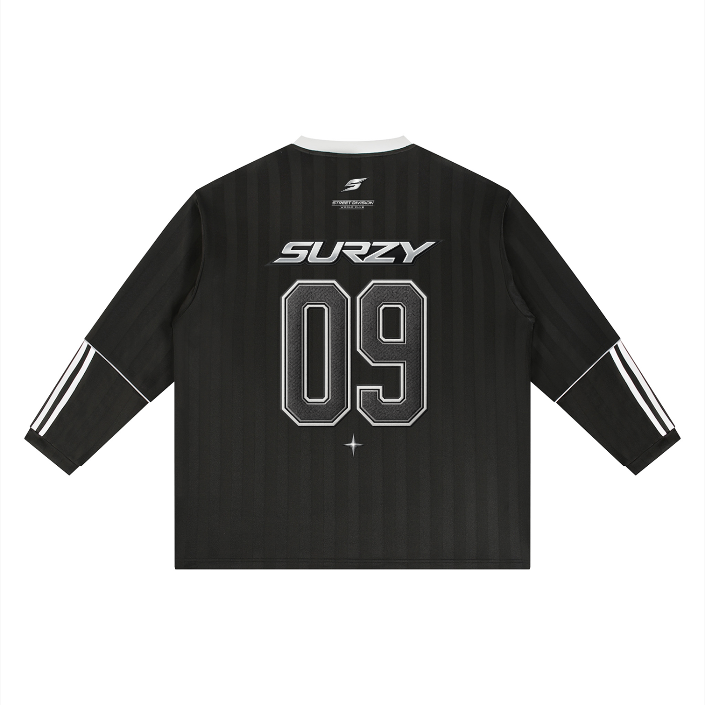 Surzy Striped Longsleeve Soccer Jersey