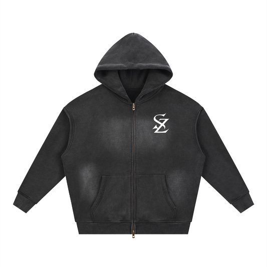 Surzy Matthew 5:5-9 Zip-Up (Black)