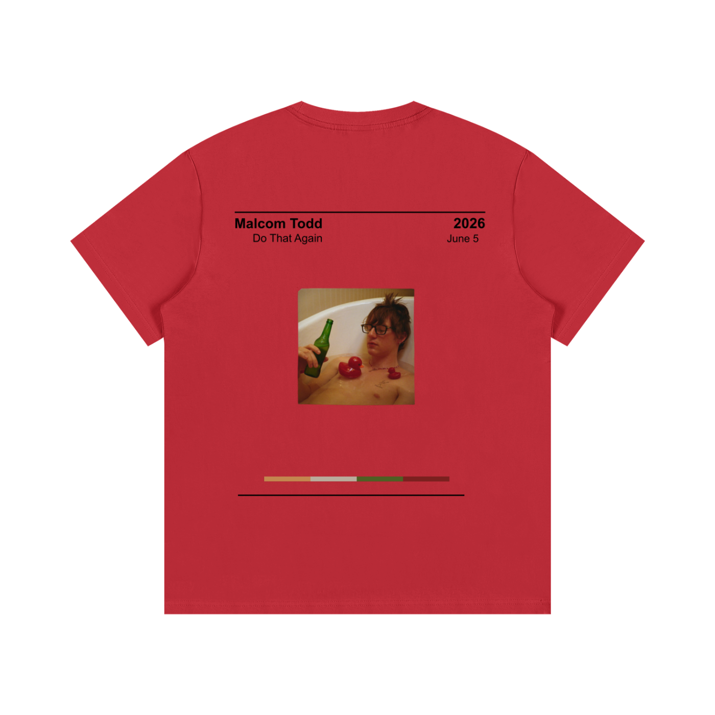 Surzy 100% Cotton Do That Again Malcom Todd