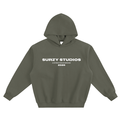 Surzy Studios Fleeced Boxy Hoodie