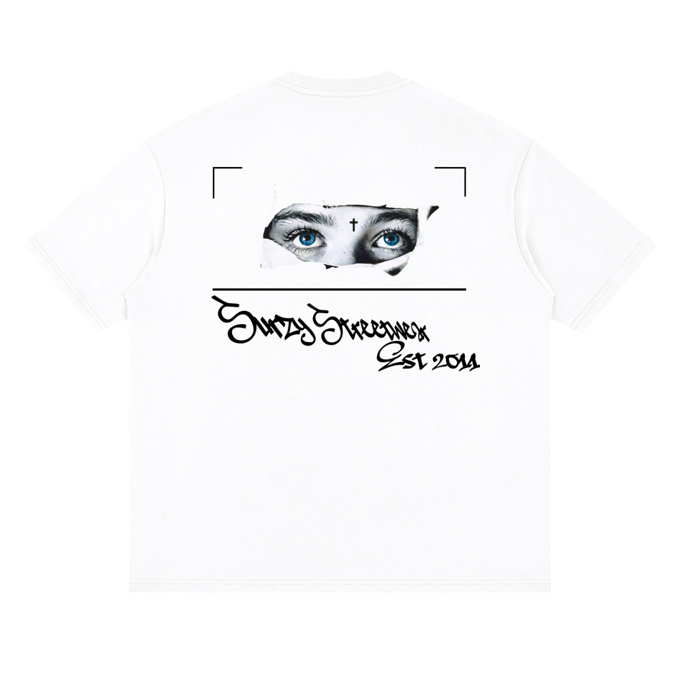 eyes Drop Shoulder Tee