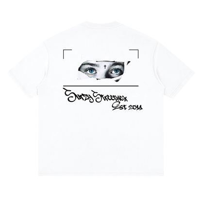 eyes Drop Shoulder Tee