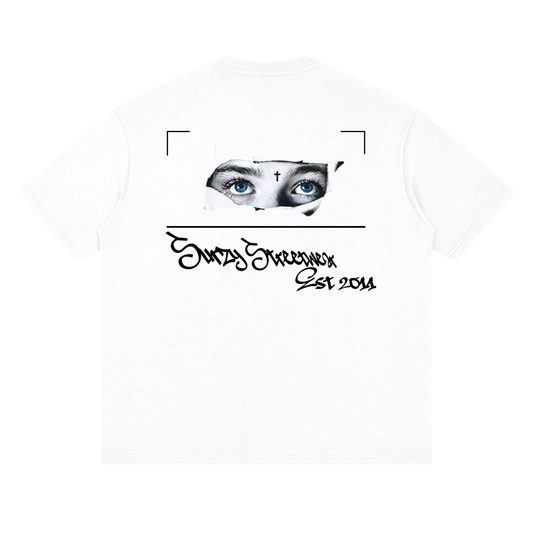 eyes Drop Shoulder Tee
