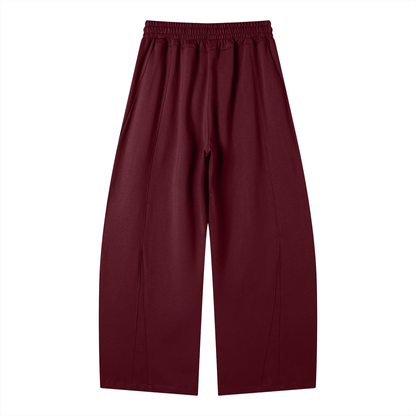 Surzy Heavyweight Wide Panel Pants (Black or Wine Red)