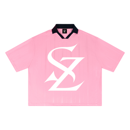 Surzy Matthew 5:5-9 soccer jersey (Pink or Black)
