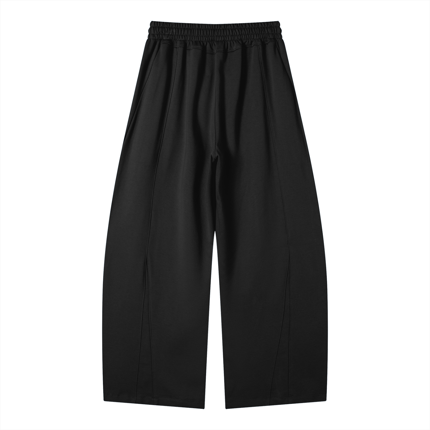 Surzy Heavyweight Wide Panel Pants (Black or Wine Red)