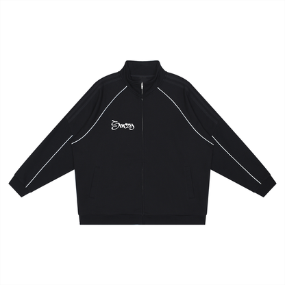 Reflection Striped Jacket Hoodie