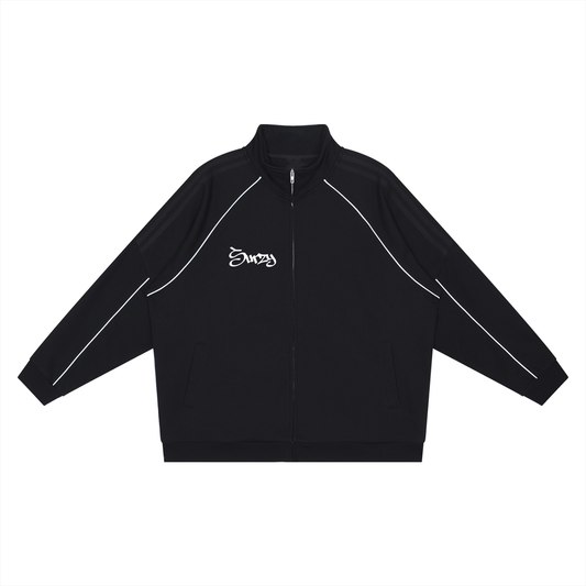 Reflection Striped Jacket Hoodie