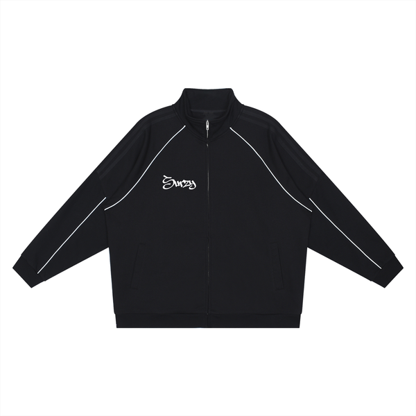 Reflection Striped Jacket Hoodie