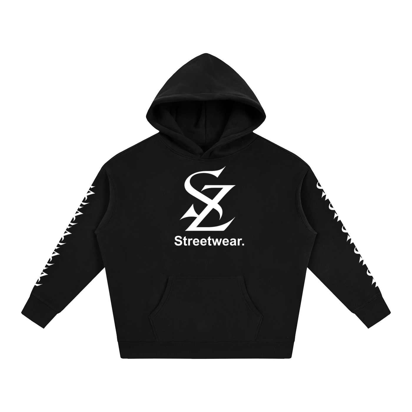 Surzy Fleeced hoodie Sleeve design (Wide Variety)