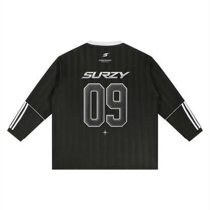 Surzy Striped Longsleeve Soccer Jersey