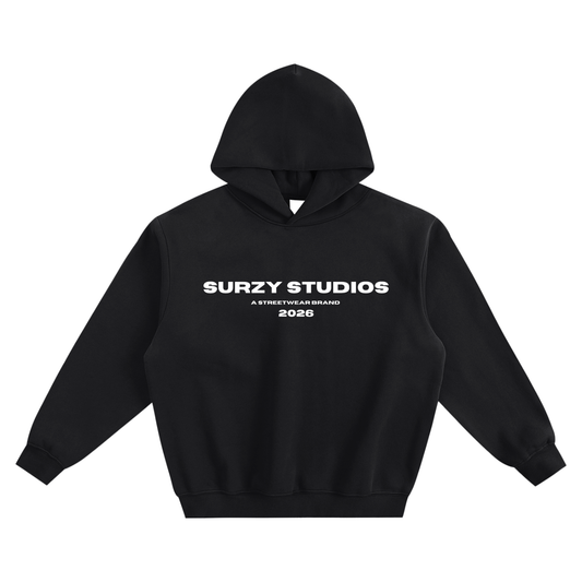 Surzy Studios Fleeced Boxy Hoodie