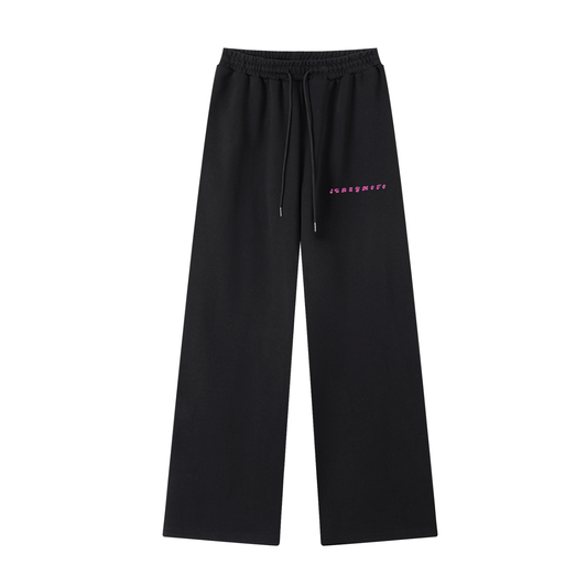 Woman's Straight-Leg Sweatpants (Black)