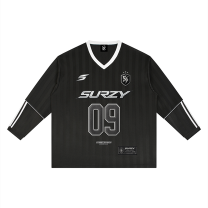 Surzy Striped Longsleeve Soccer Jersey